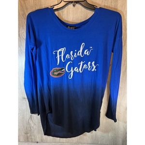 Florida Gators Gameday Couture Long Sleeve Womens T-Shirt Blue NWT Size XS